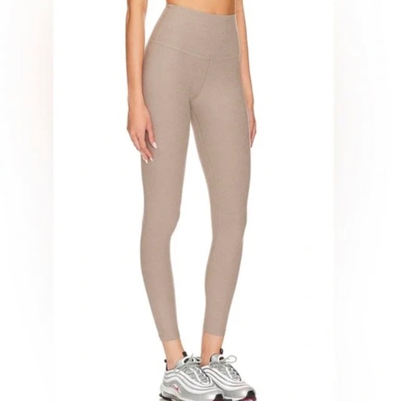 Beyond Yoga Spacedye Caught In The Midi Leggings–Birch Heather–Size Small NWOT - Picture 3 of 10